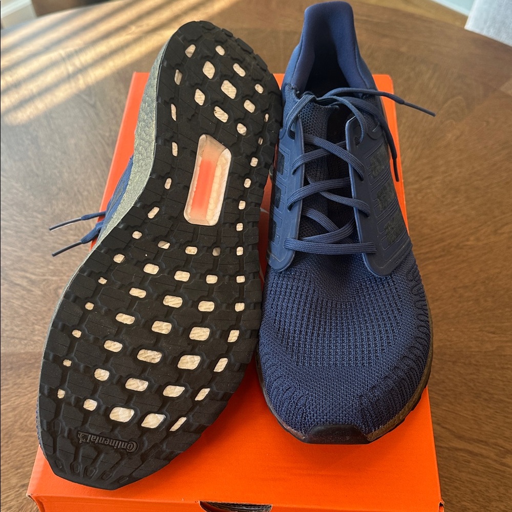 Adidas Ultraboost 20 Rare Men's Navy Blue Running Shoes / Sneakers - Picture 3 of 3